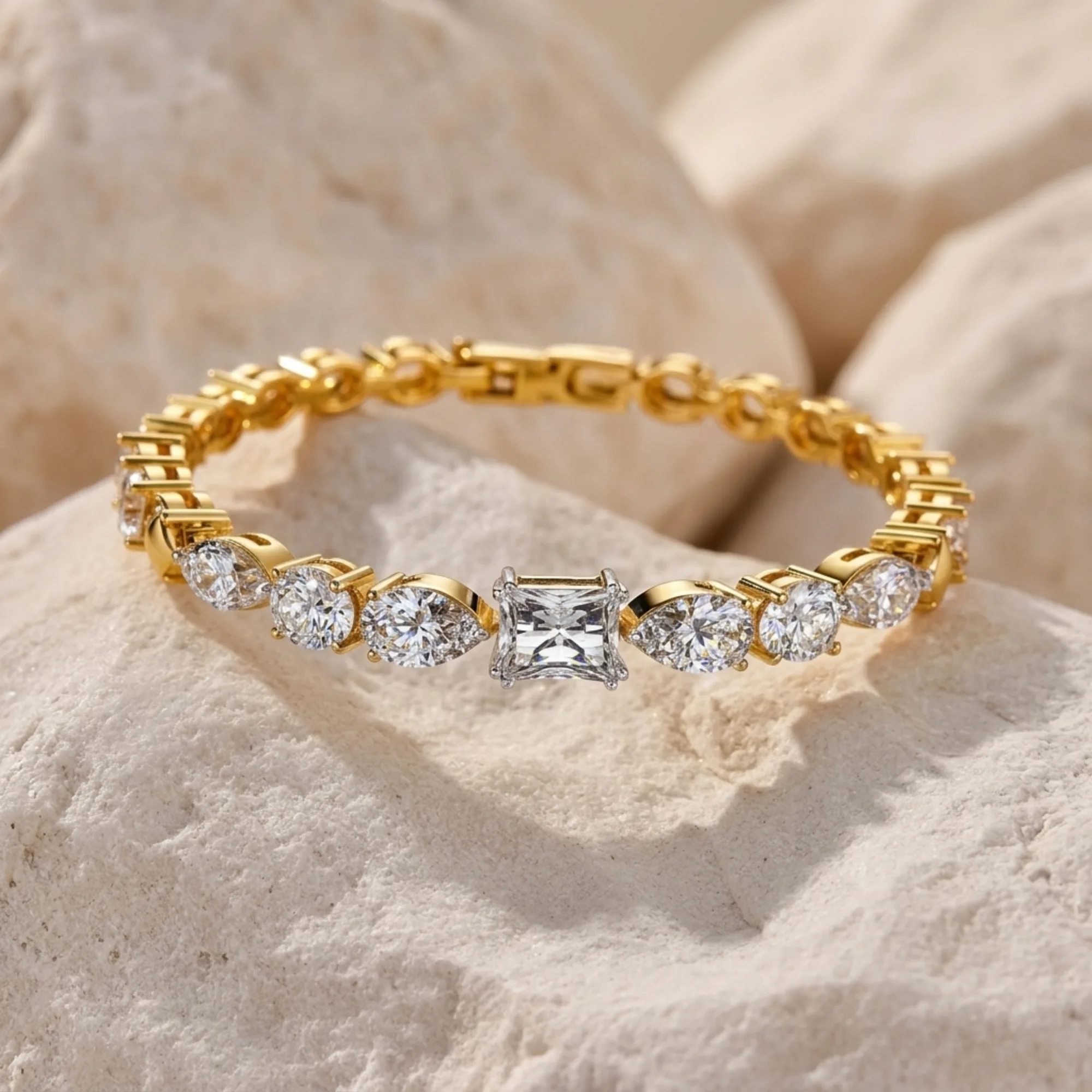 AI Product photoshoot — jewelry on model