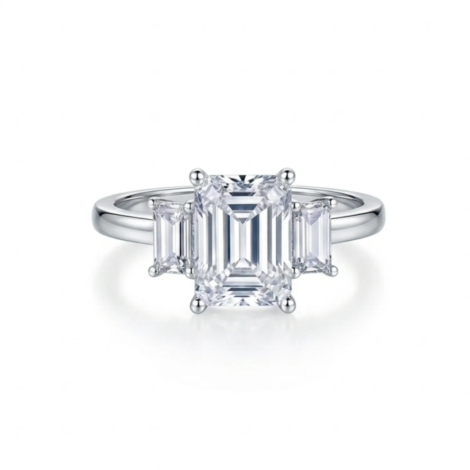 After retouch — diamond ring